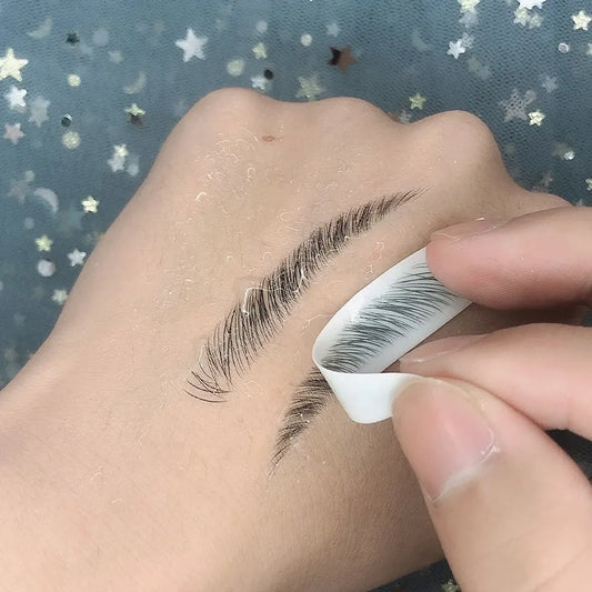 O.TWO.O New Arrival Eyebrows Sticker 4D Hair Like Eyebrow Makeup Waterproof Easy To Wear Lasting Nutural Eyebrow Tattoo Stickers